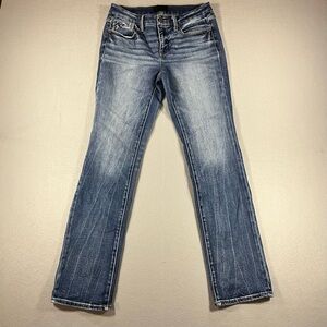 Buckle Black Fit No. 53 Dark Wash Straight Leg Jeans Size 28x30